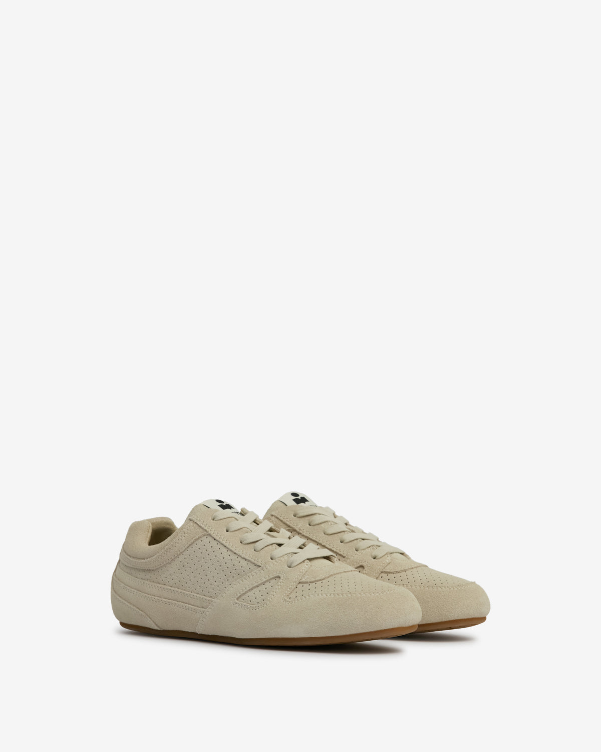 Isabel Marant Senny Low baskets beige cuir suede