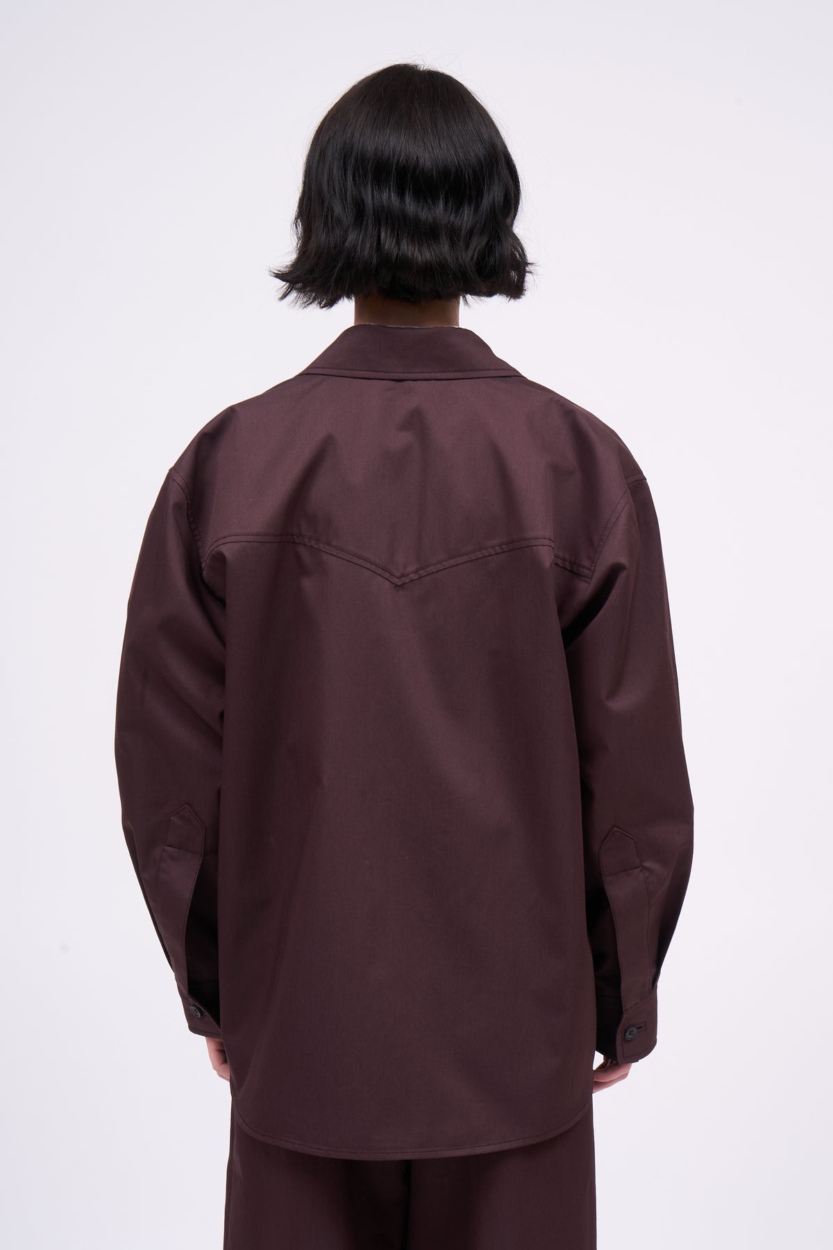 PAUL & JOE Nashville Sur-chemise large twill de coton western