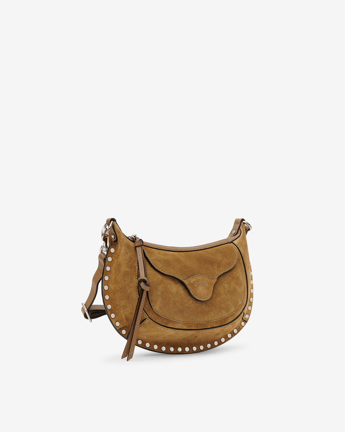 Isabel Marant Moon Pocket PP0511FA sac velours taupe