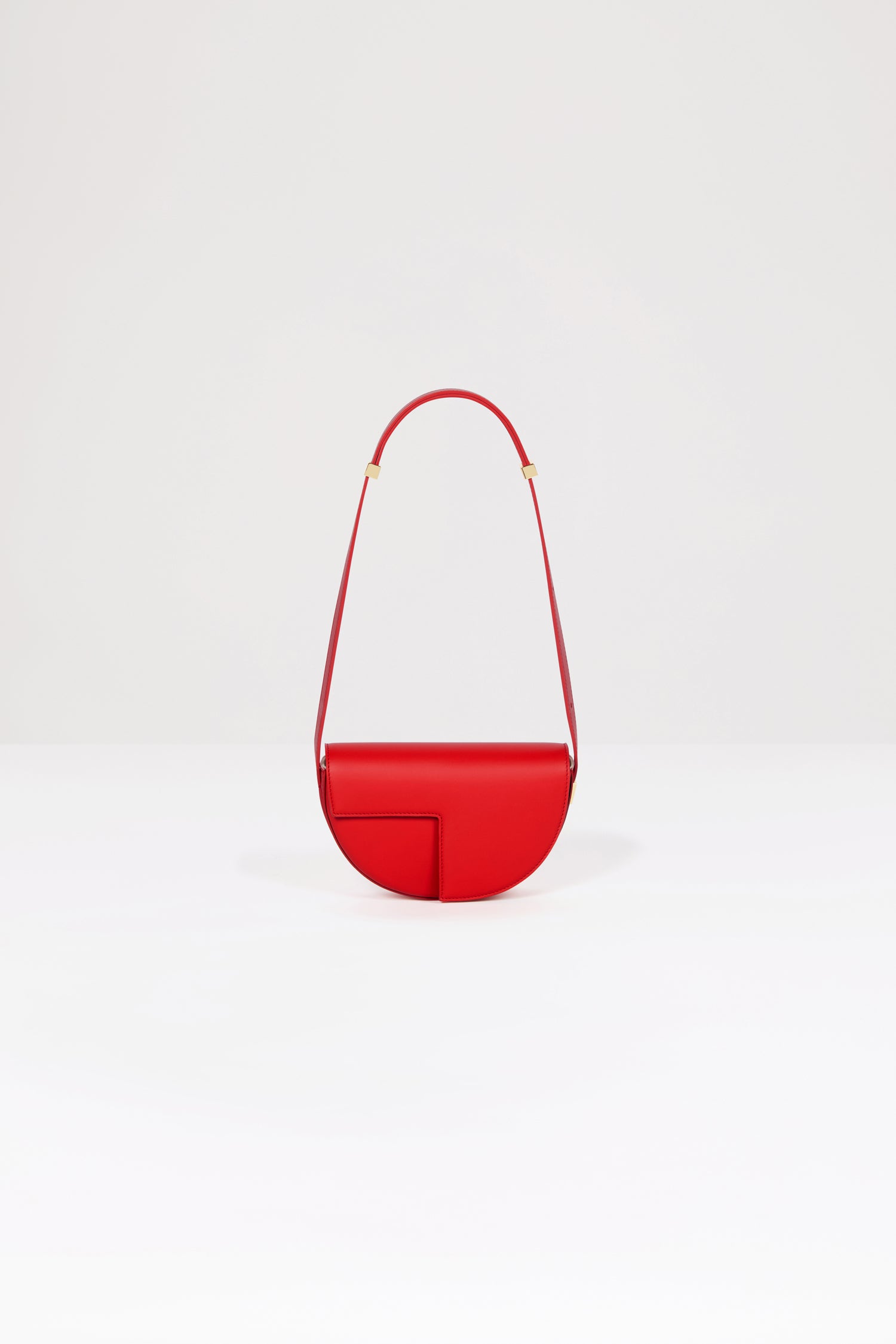 Patou Le Petit Patou sac cuir rouge racing 20 cm