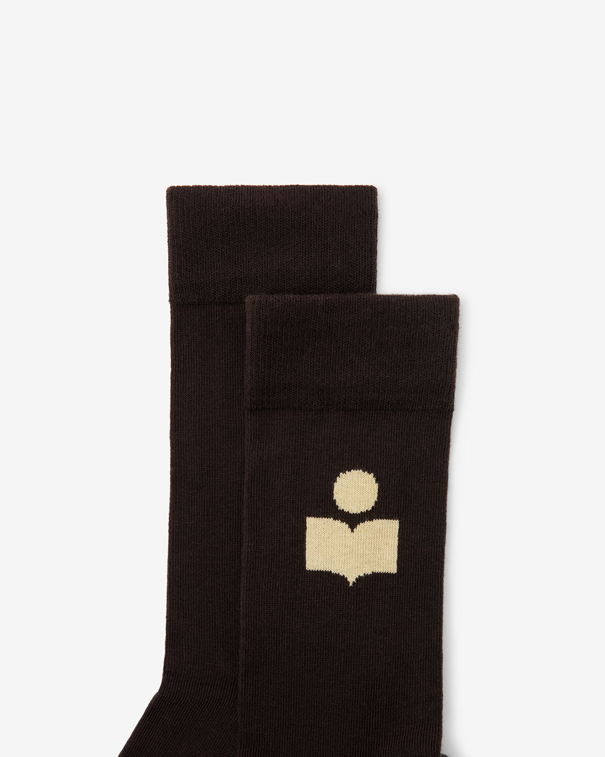 Isabel Marant Siloki CT001JFA chaussettes coton chocolat