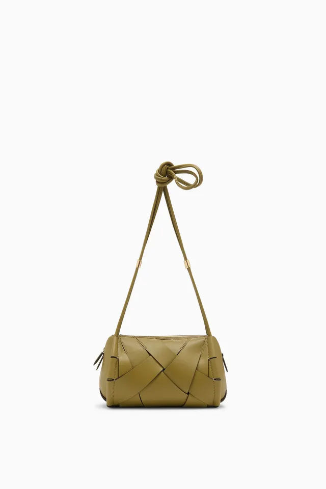 Ulla Johnson Charlotte sac caméra cuir Olive OS