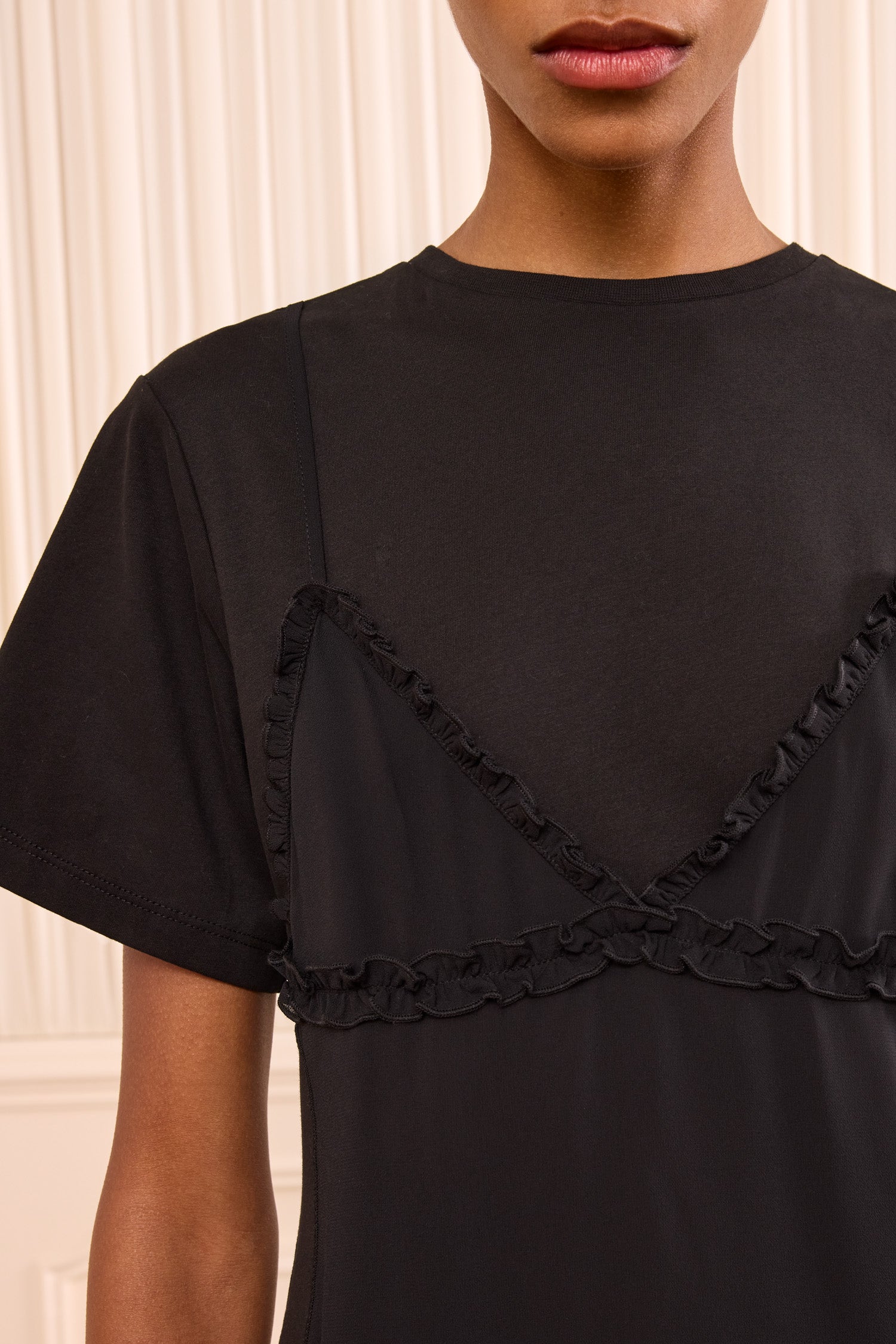 Ulla Johnson Tallis robe coton Noir