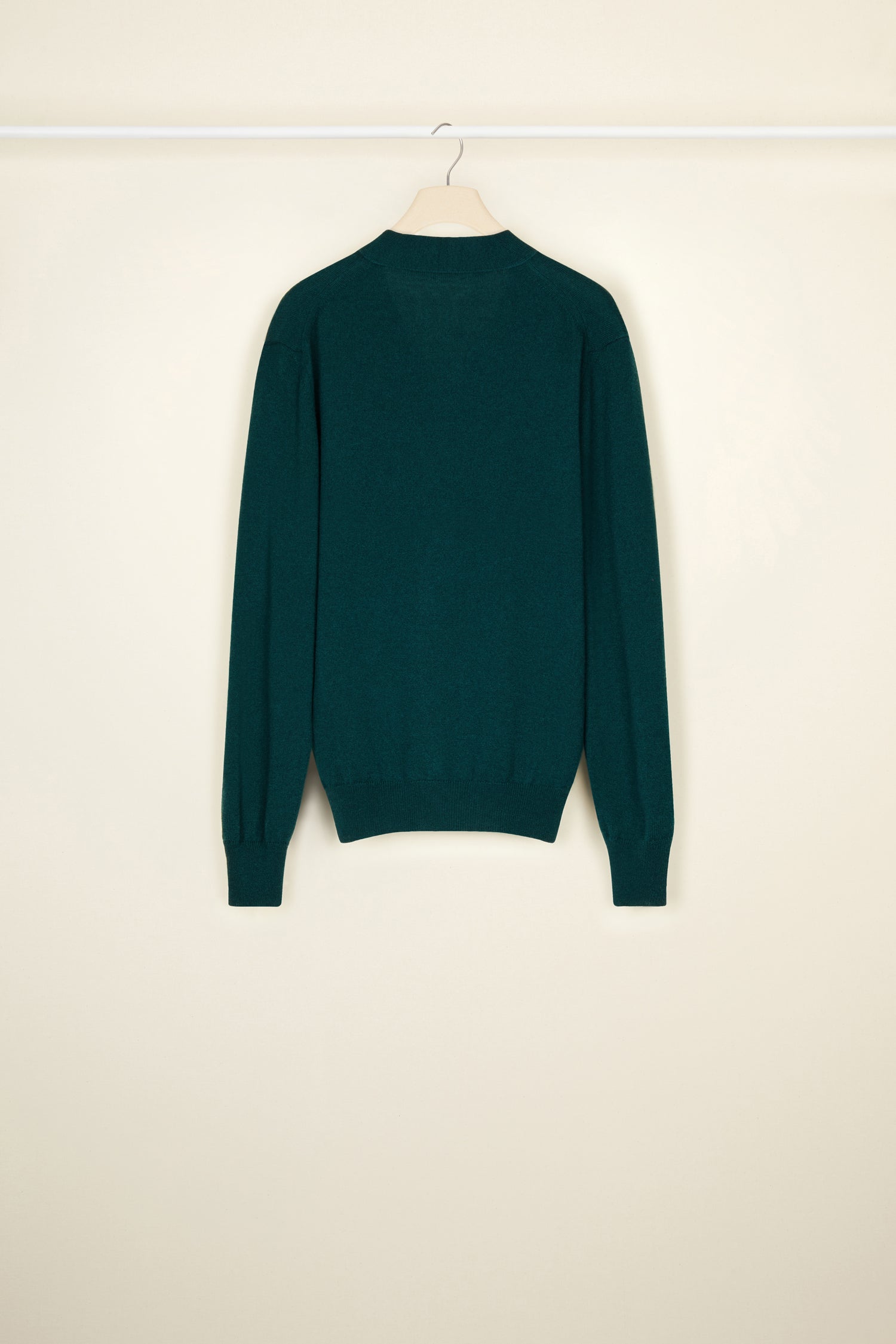 Patou Knitwear JP Barbapapa cardigan laine vert forêt