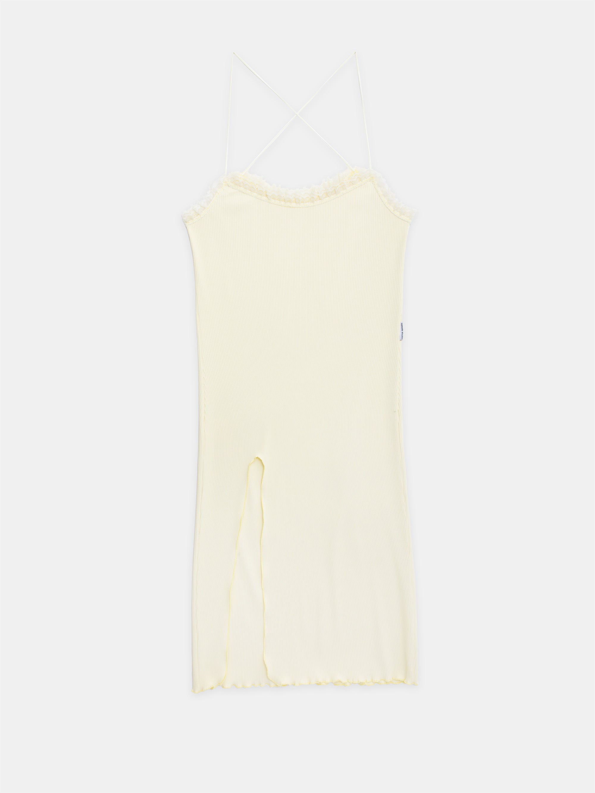 Ester Manas Butter robe nuisette jaune Mimosa coton