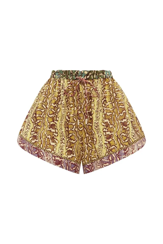 Alemäis Varna Short short coton bio imprimé animal