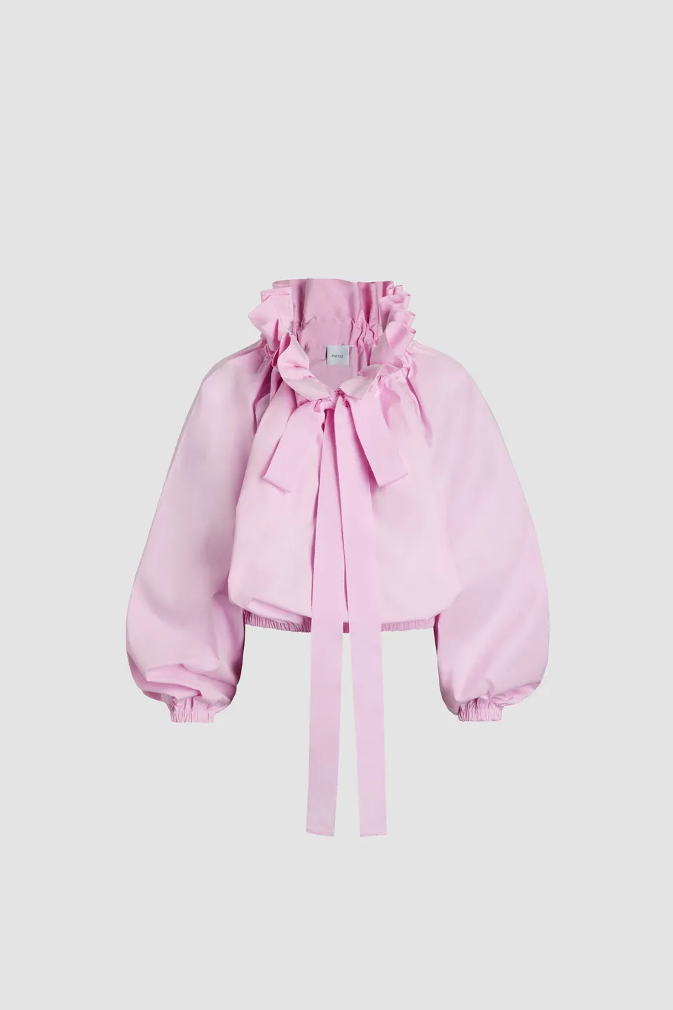Patou TO0170017425P top noué rose coton bio
