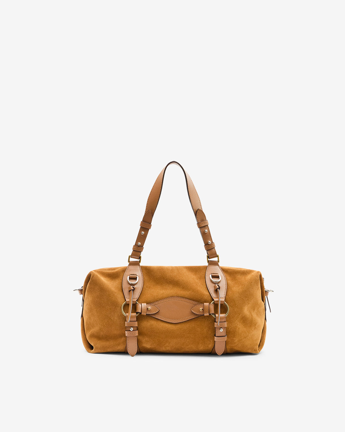 Isabel Marant Tilpa Sac cuir velours cognac