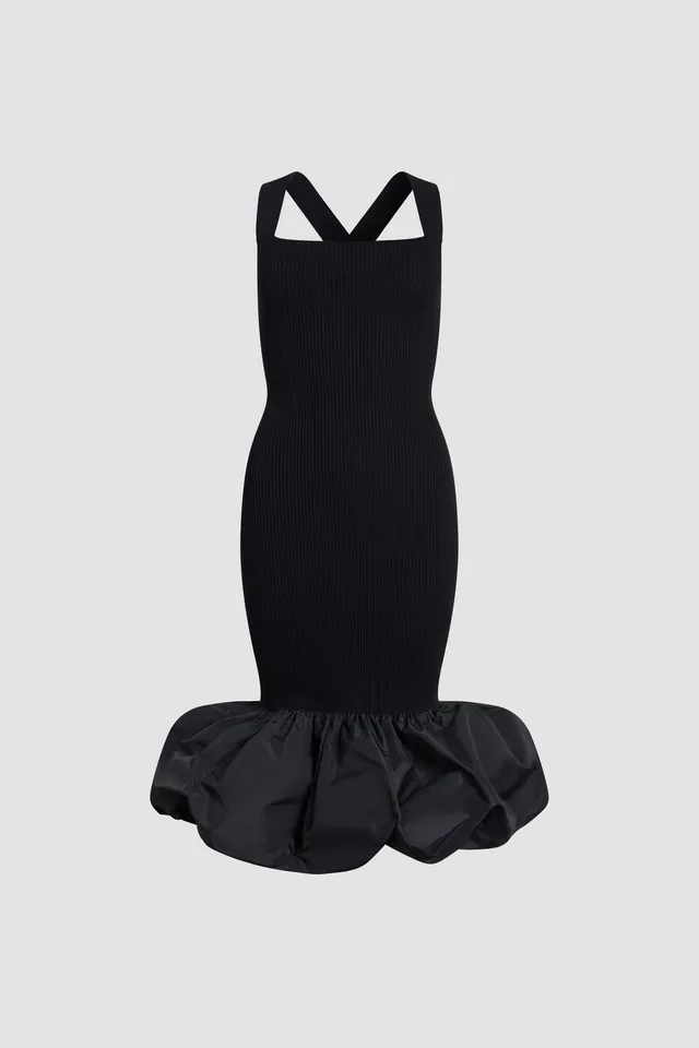 Patou Dresses robe KN322 P26KN322 longue noire coton