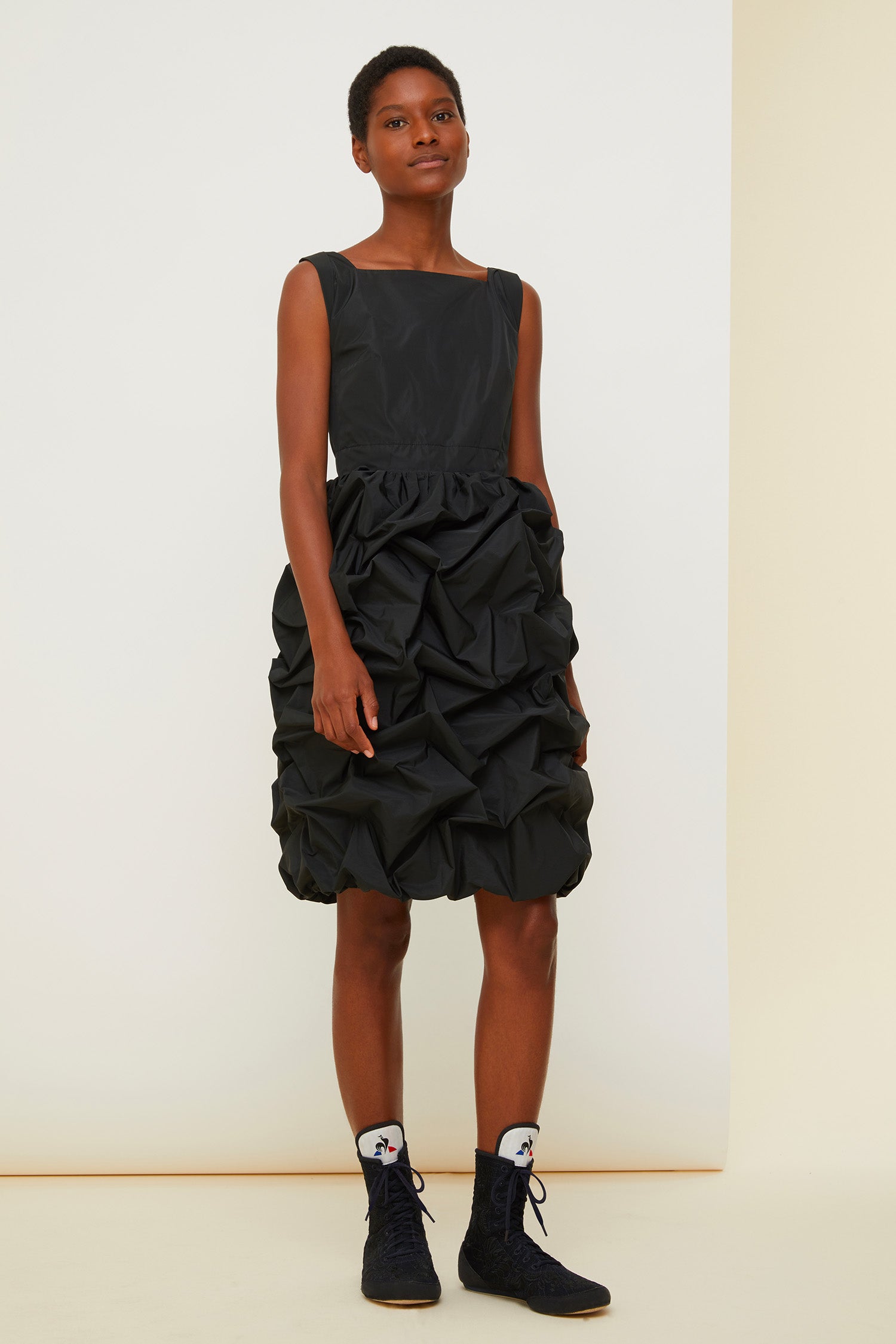 Patou H20DR0090011499B robe faille boule blackberry midi