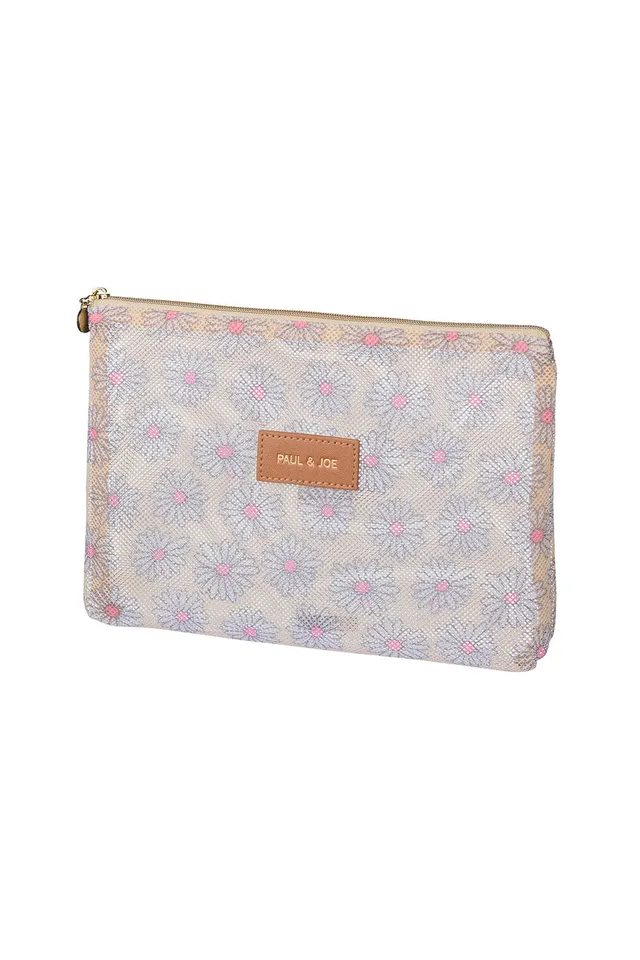 Paul & Joe Pochette plate marguerites jaune TU fleur