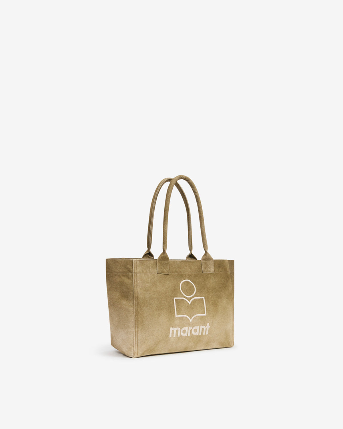Isabel Marant Yenky Zipped sac cabas kaki 34x27 cm