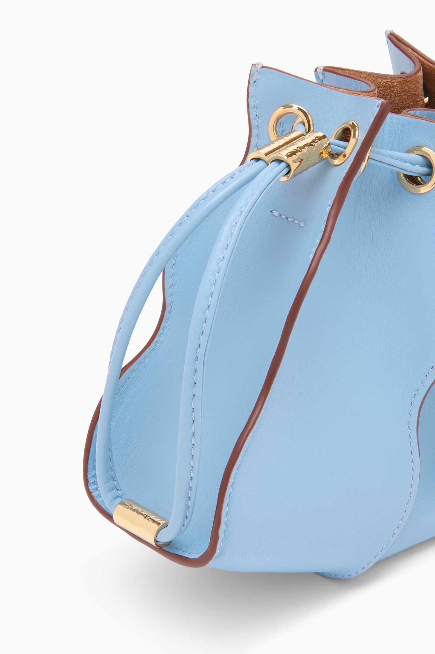 Ulla Johnson Adria SP271152 sac cuir Harbor bandoulière