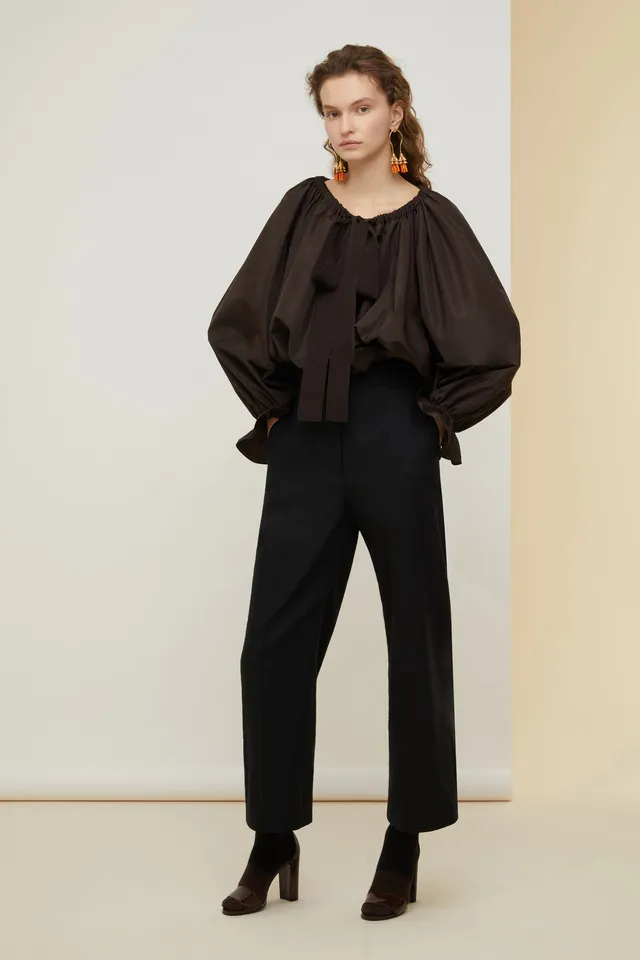 Patou A21TO026 top faille éco Havana marron taille 38