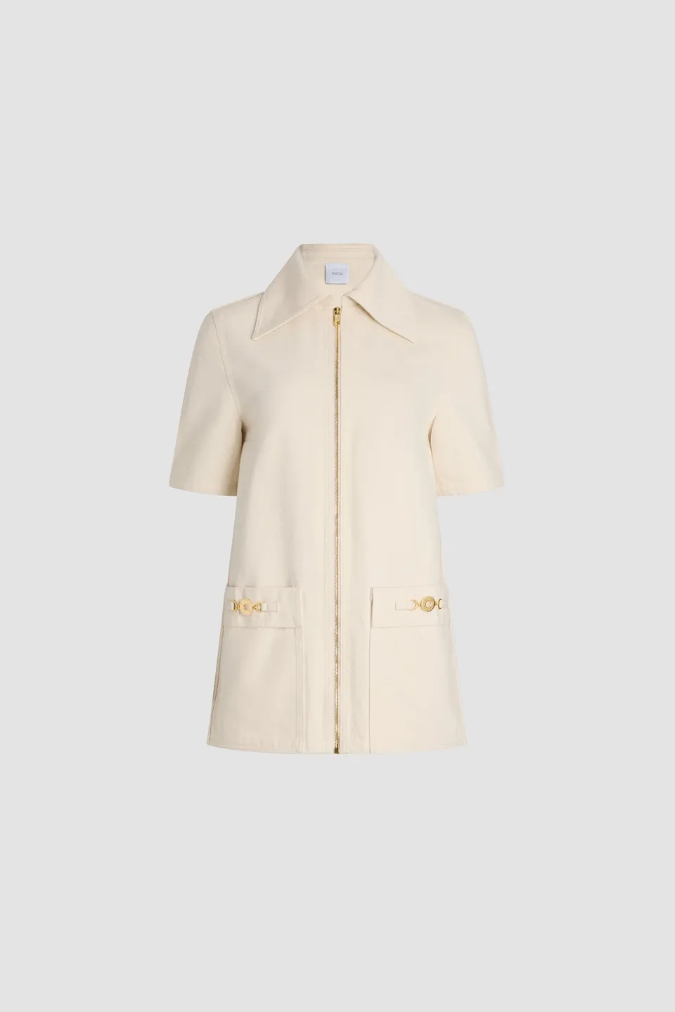 Patou Denim DR170 robe jean écru Natural mini