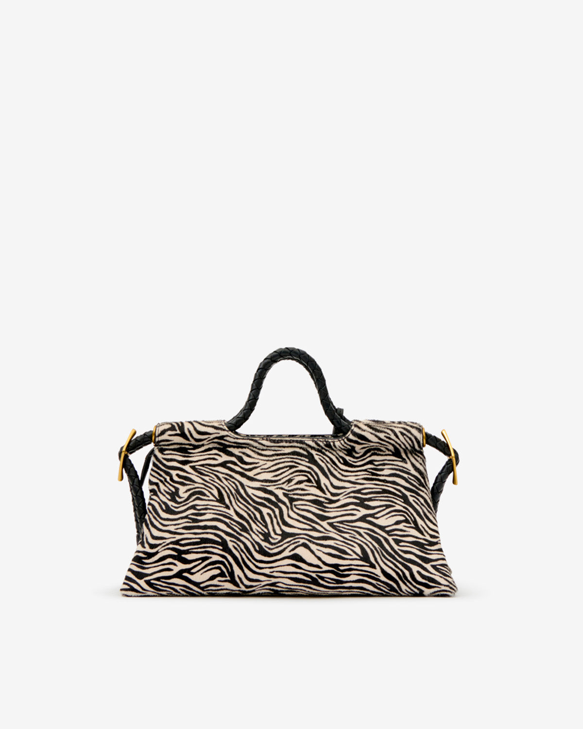 Isabel Marant Pipa M PM0124FA sac cuir pony zèbre