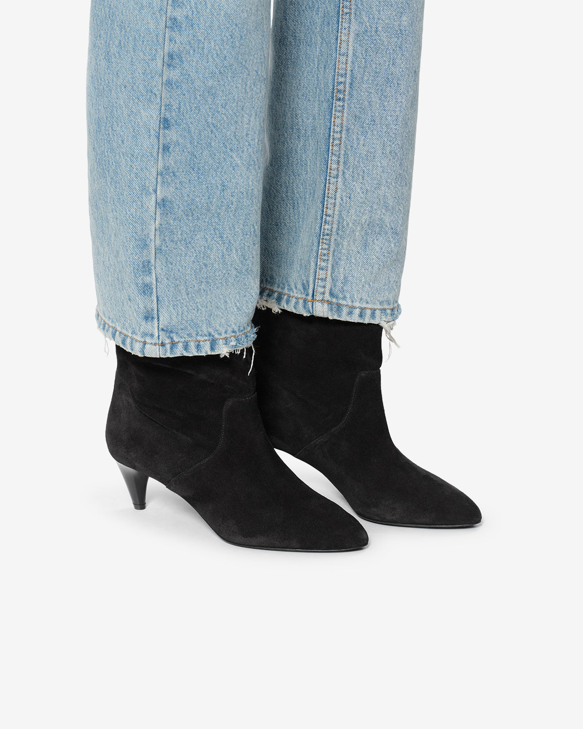 Isabel Marant Jiry BO0304FA-D4A12S bottines noir velours