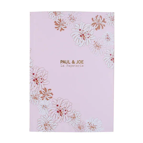 Paul & Joe Papeterie Carnet A5 chrysanthème rose ligné