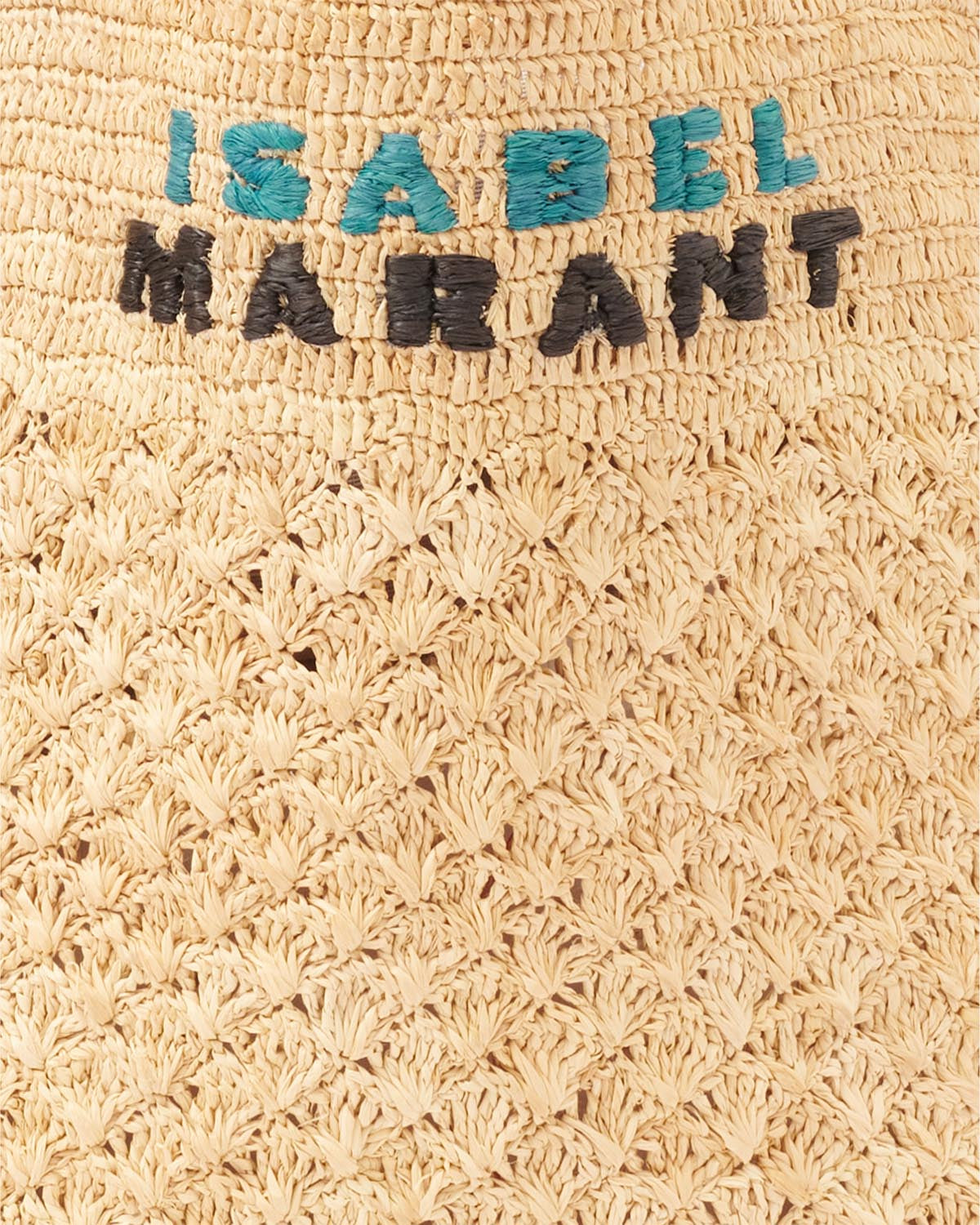 Isabel Marant Praia Small sac raphia naturel 29x31 cm