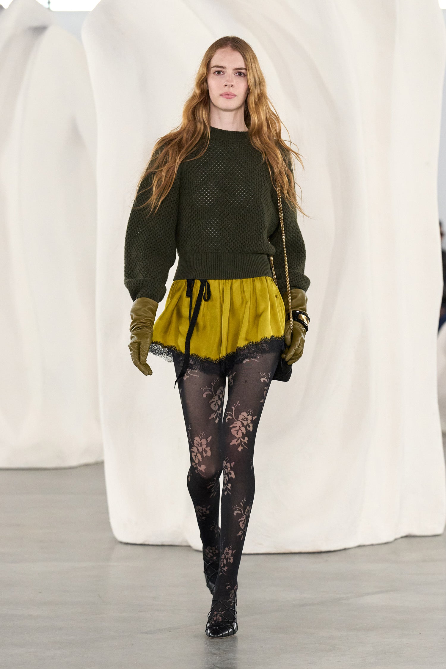 Ulla Johnson Georgina Short soie Citrine