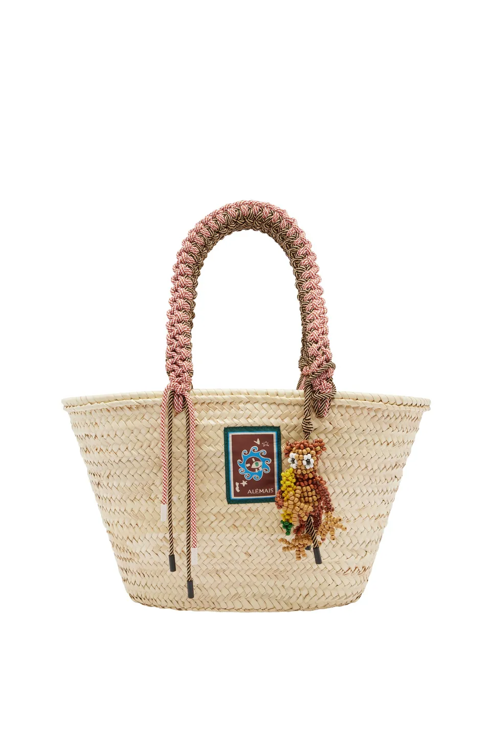 Alemais Macrame Maxi Basket panier OS breloque singe