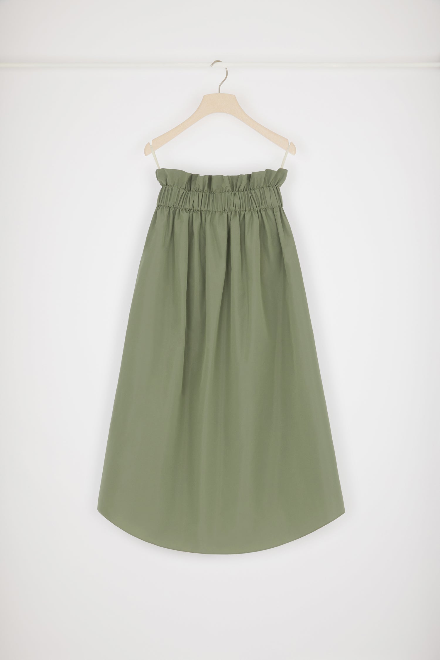 Patou H22SK0340011753L jupe faille recyclée loden
