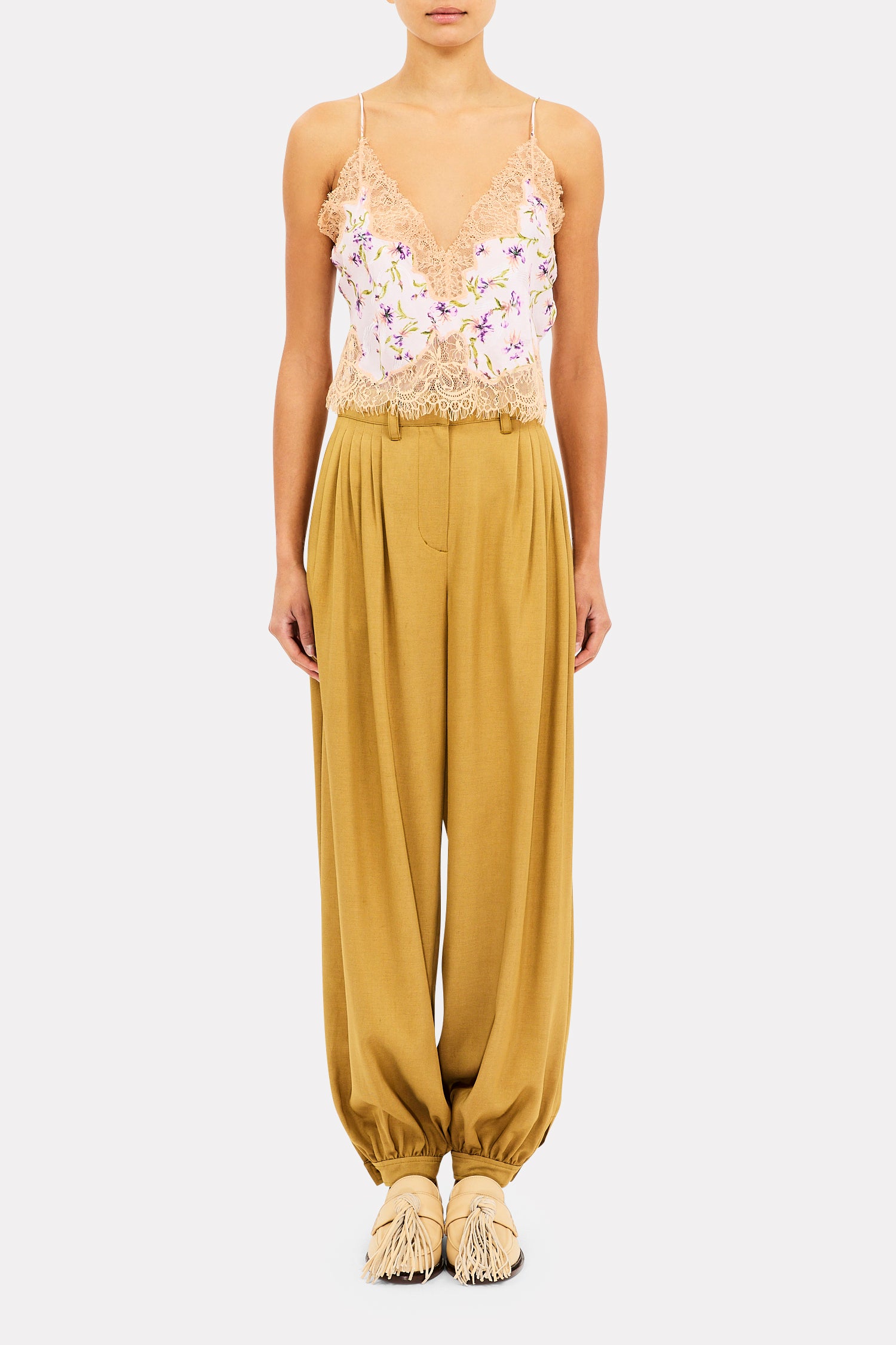 Ulla Johnson Luella pantalon plissé hazel ballon