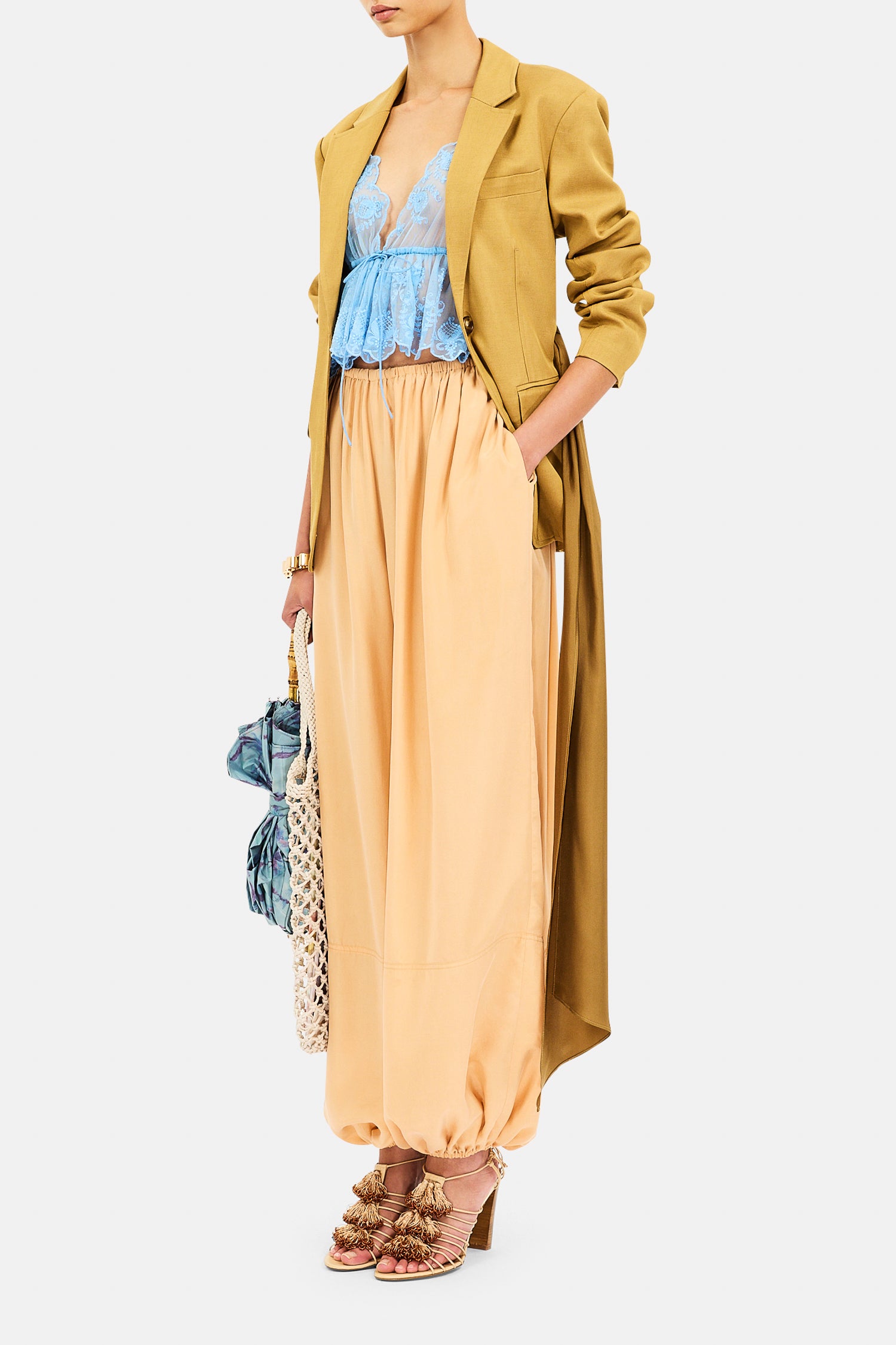 Ulla Johnson Sybil SP270503 blazer Hazel drapé