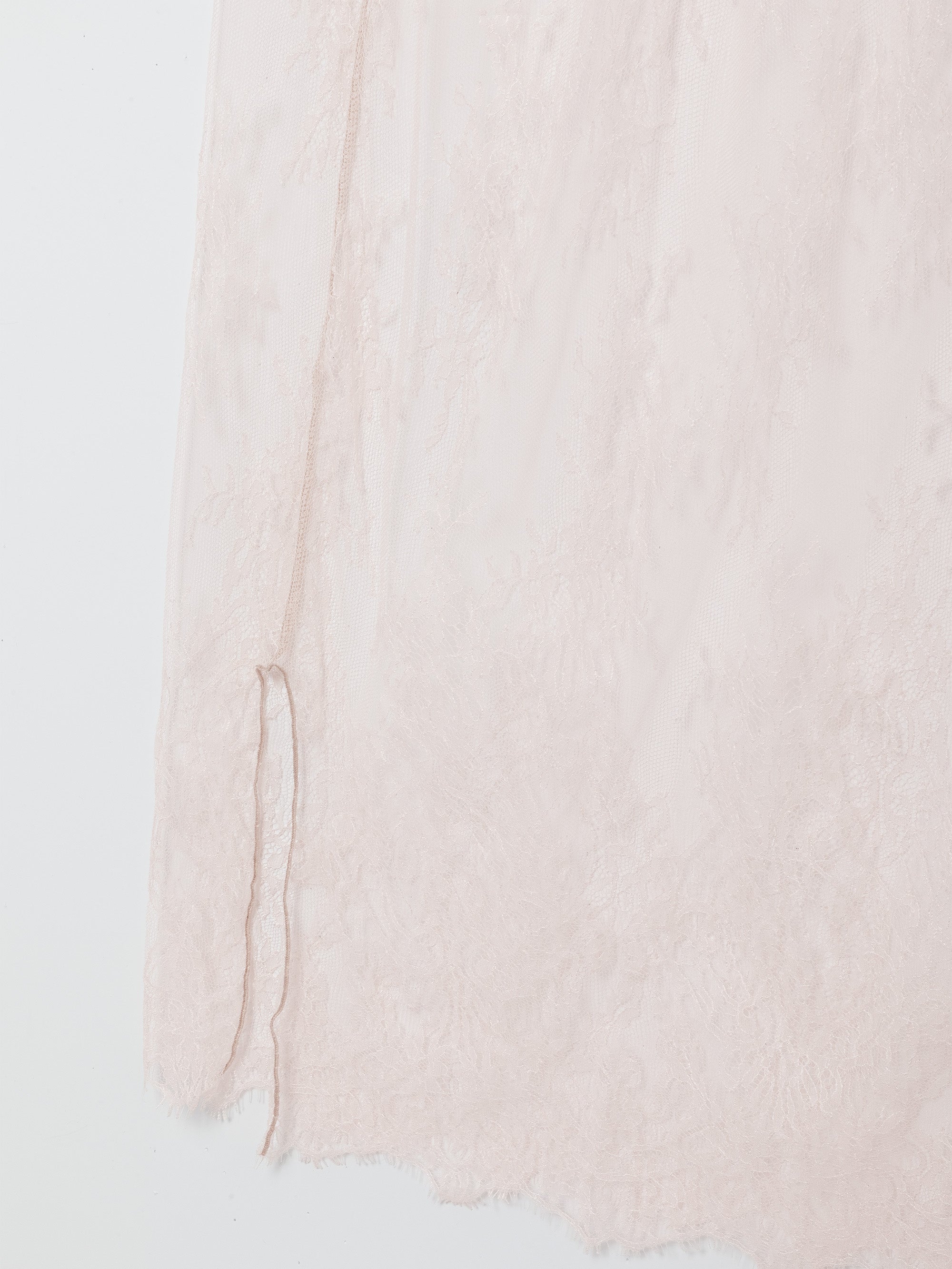 Ester Manas Skirts jupe dentelle Calais rose midi M/L