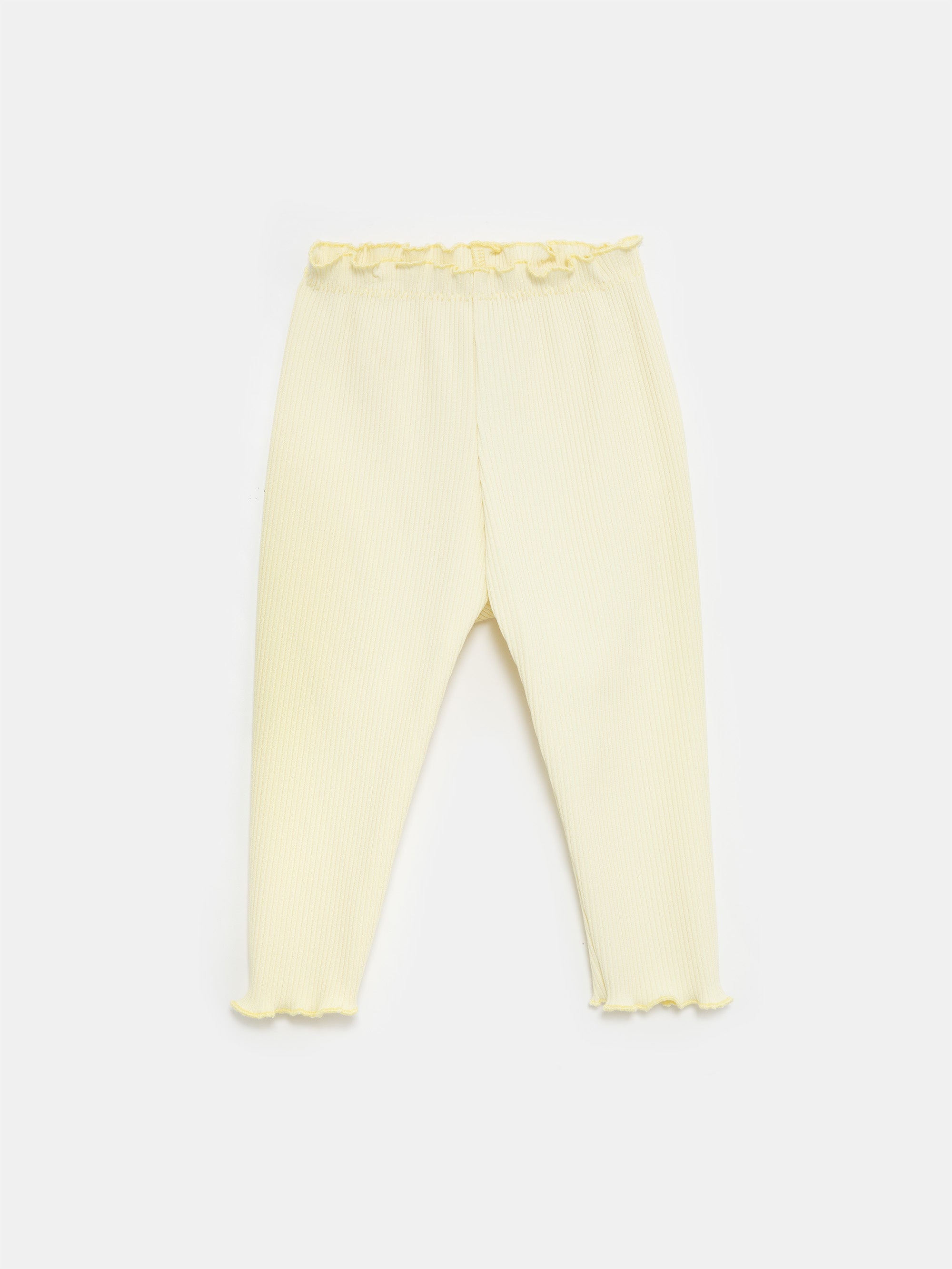 Ester Manas Mini Manas legging bébé jaune 95% coton
