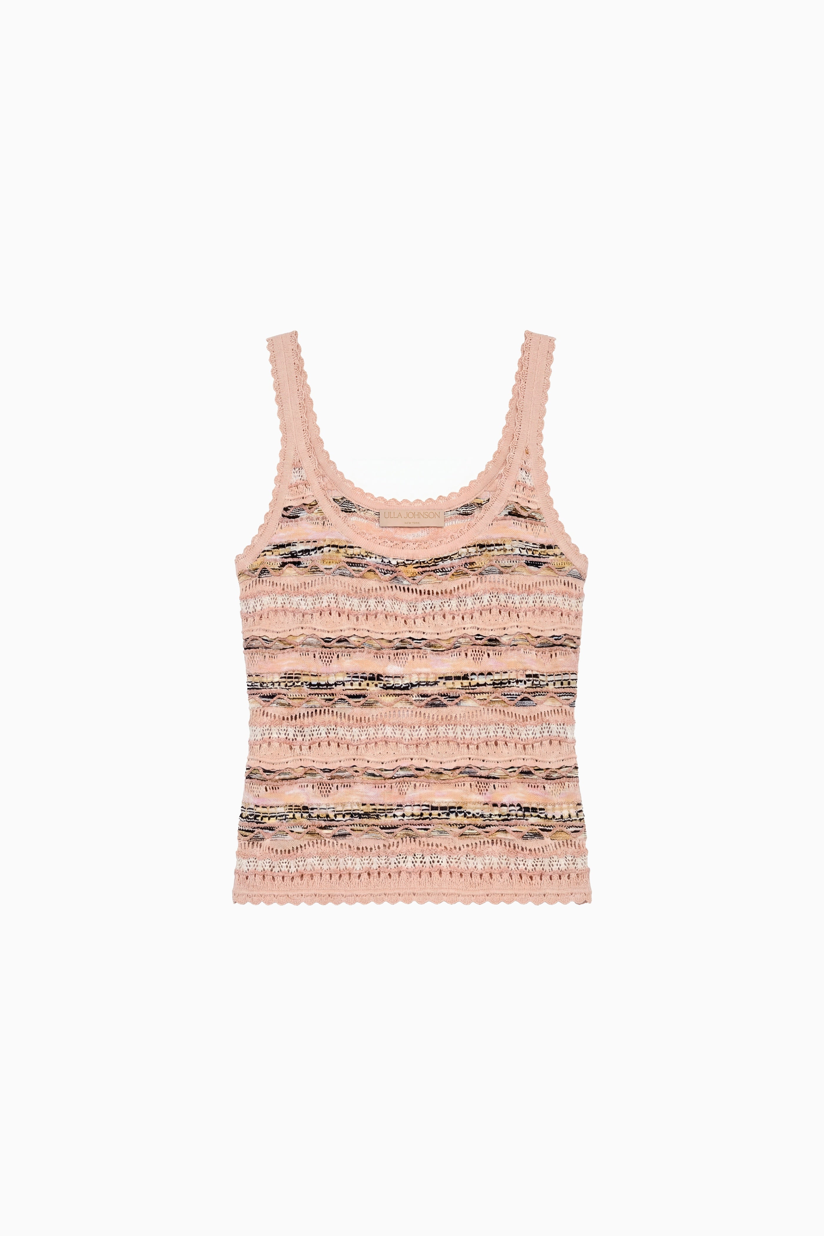 Ulla Johnson Clotilde débardeur maille Hibiscus lurex