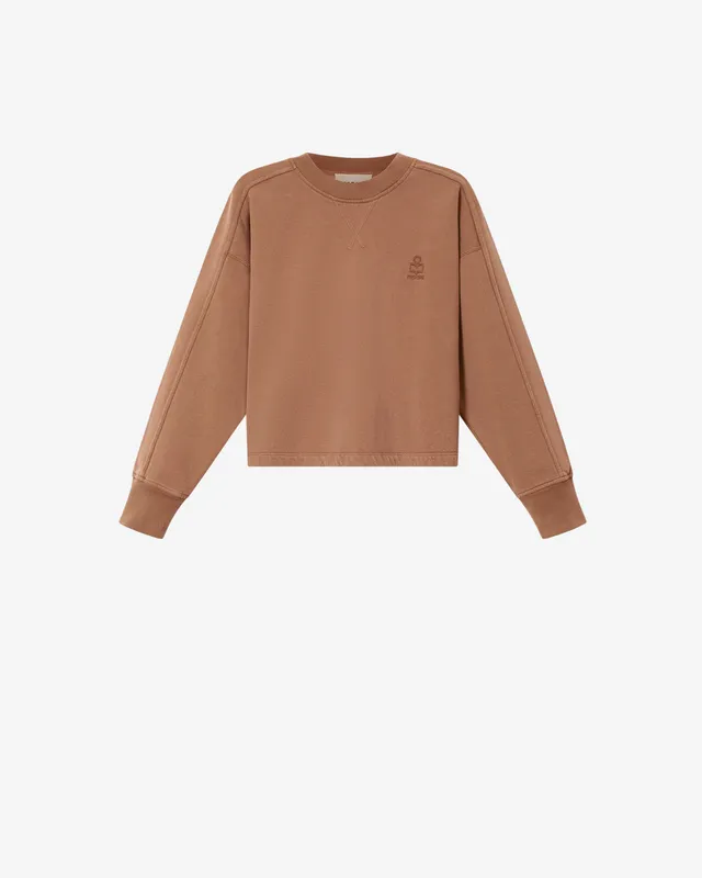 Isabel Marant Sweatshirts Sweat Sunny Molleton Camel 38