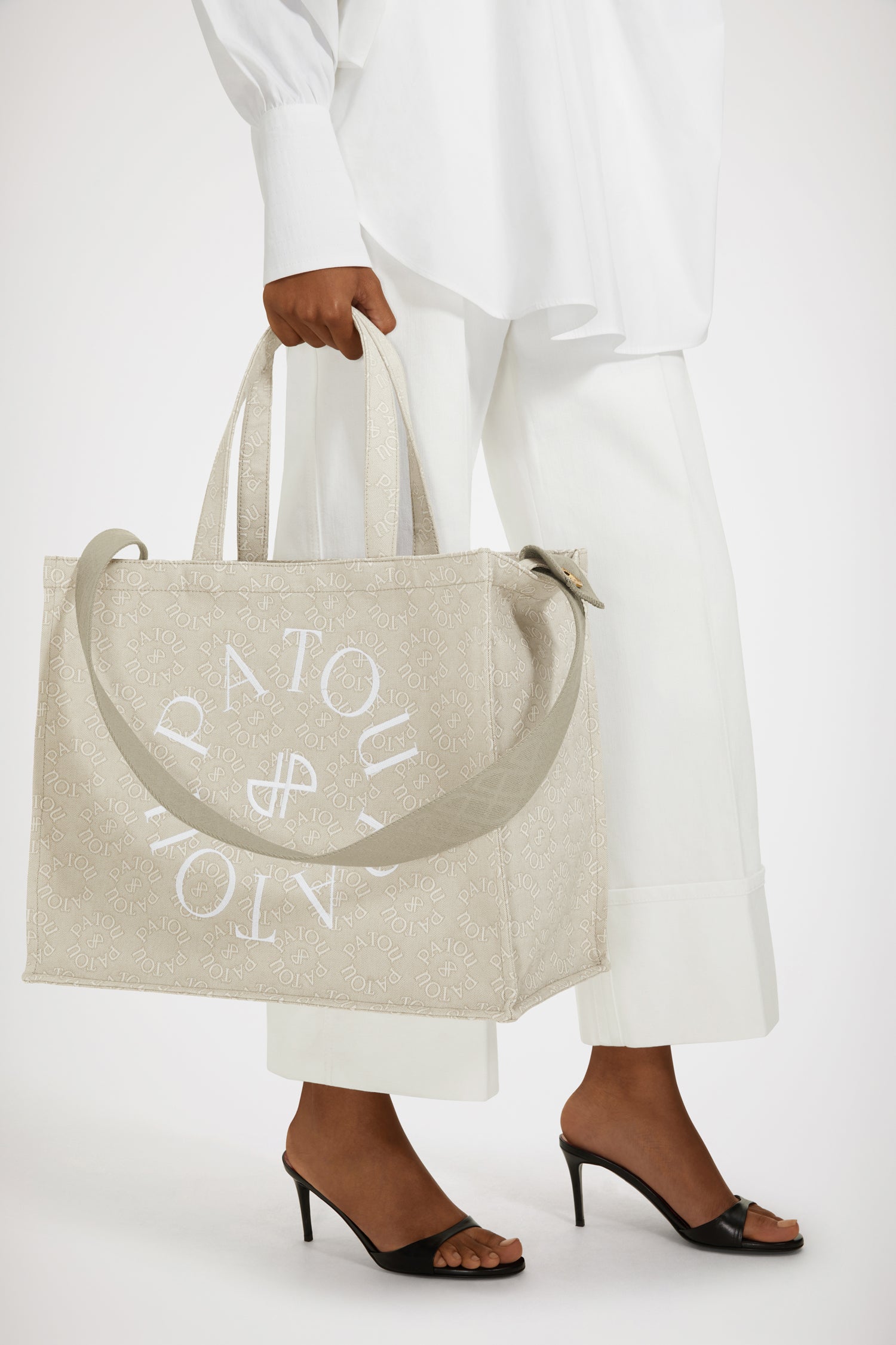 Patou Bags AC024 sac cabas jacquard coton bio Medallion TU