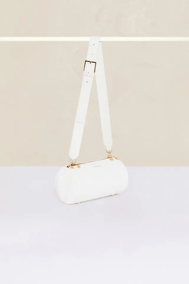 Patou Barrel AC008 sac blanc simili cuir