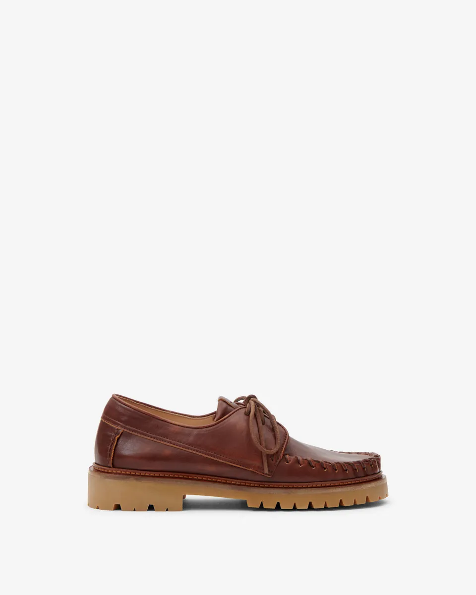 Isabel Marant Byren mocassins cuir marron