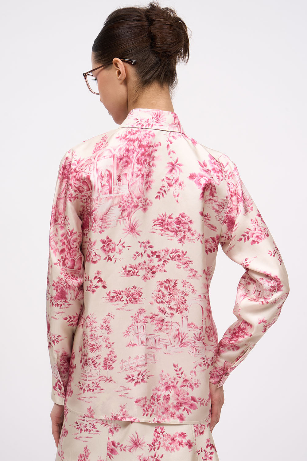 Paul & Joe Gardenia chemise soie toile de Jouy taille 1