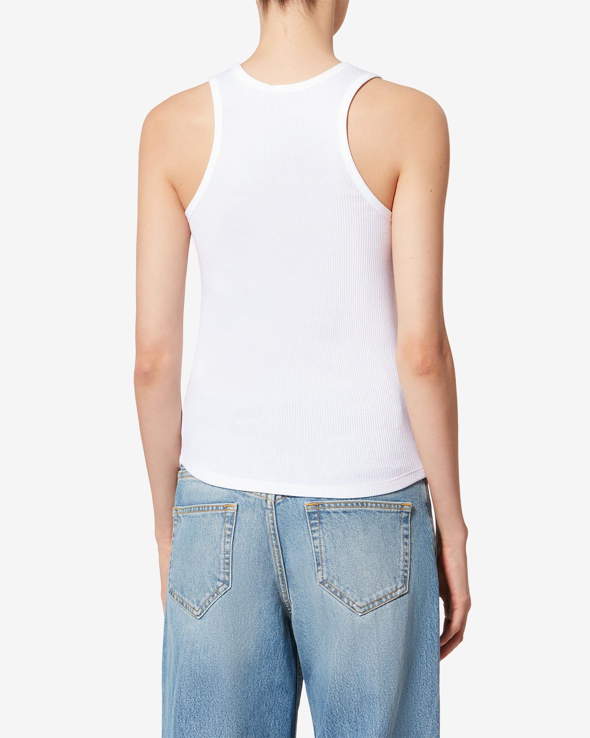 Isabel Marant Thea débardeur coton blanc taille M ajusté
