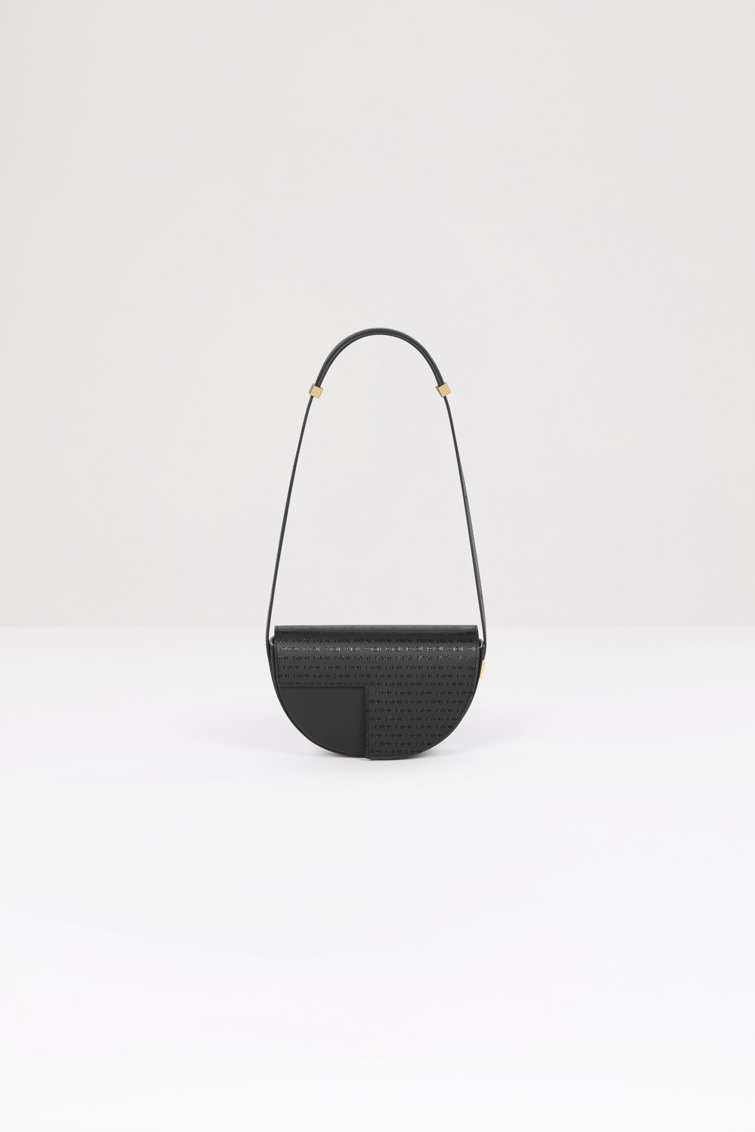 Patou sac H23BA0035000905B Le Petit Patou noir cuir 20 cm