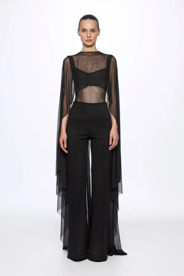 ATU Body Couture Two-piece ensemble body cape noir S