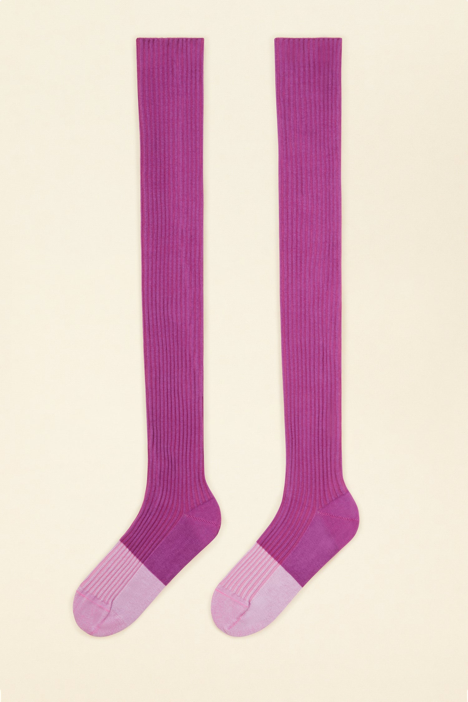 Patou AC022 chaussettes coton bio lavande lot de 2