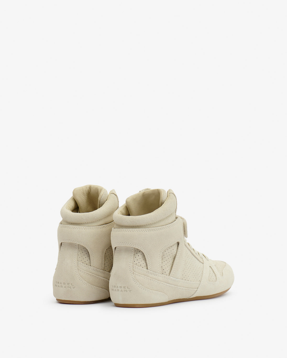 Isabel Marant Senny High baskets beige cuir suède
