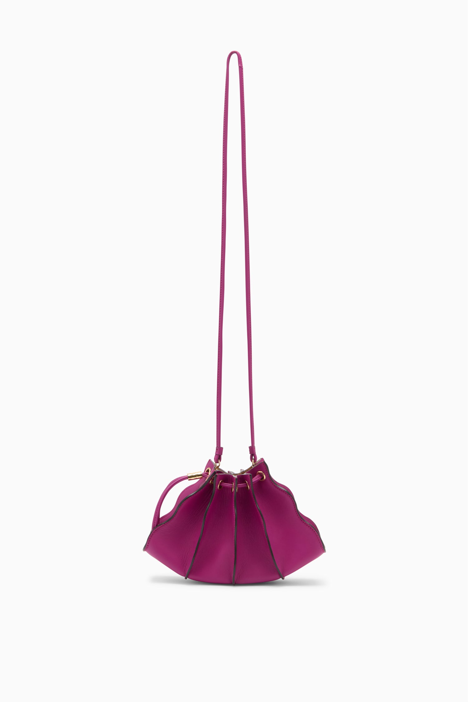 Ulla Johnson Adria PF261188 sac bandoulière cuir Orchid