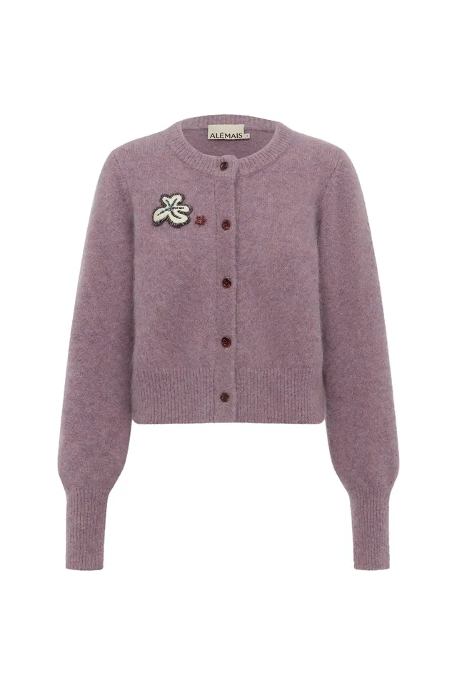 Alemais Reggie cardigan court mohair taille S
