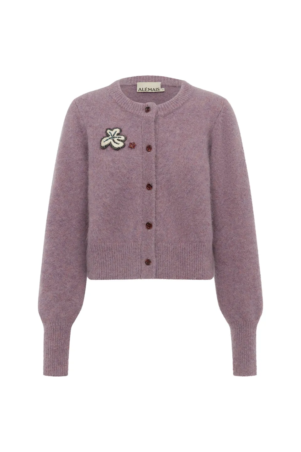 Alemais Reggie cardigan court mohair taille S