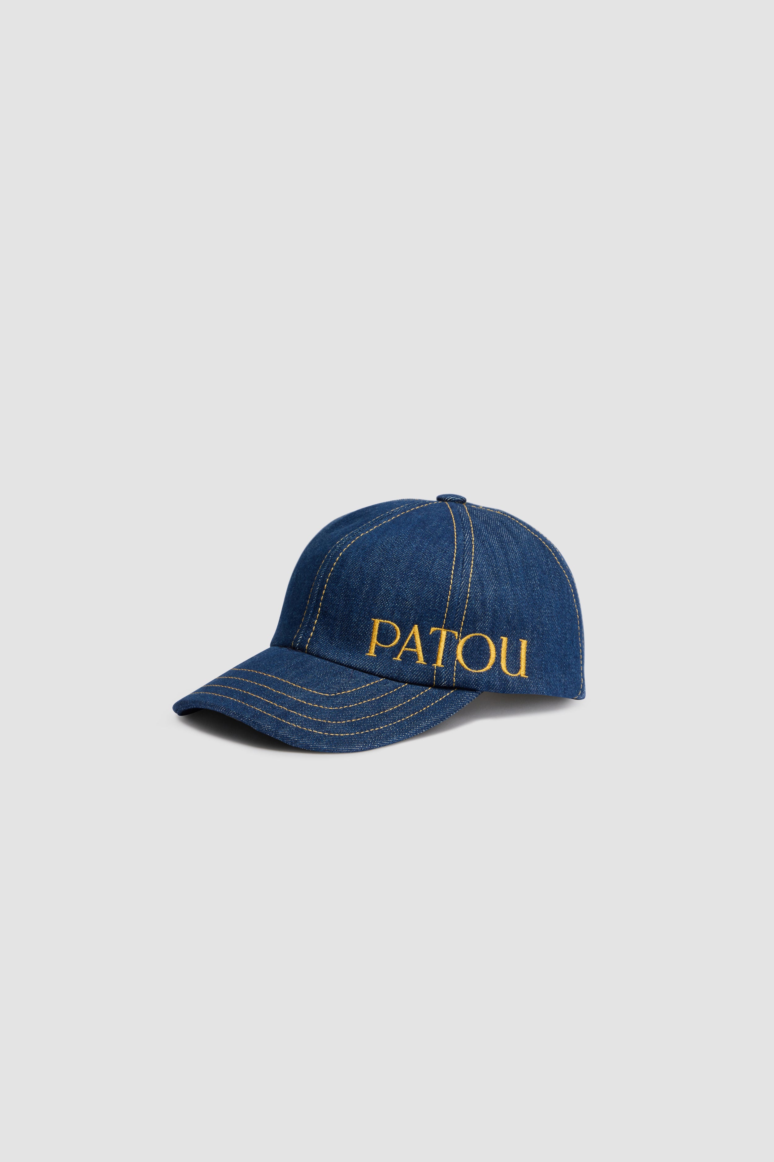 Patou AC056 casquette denim coton bio bleu Rodeo