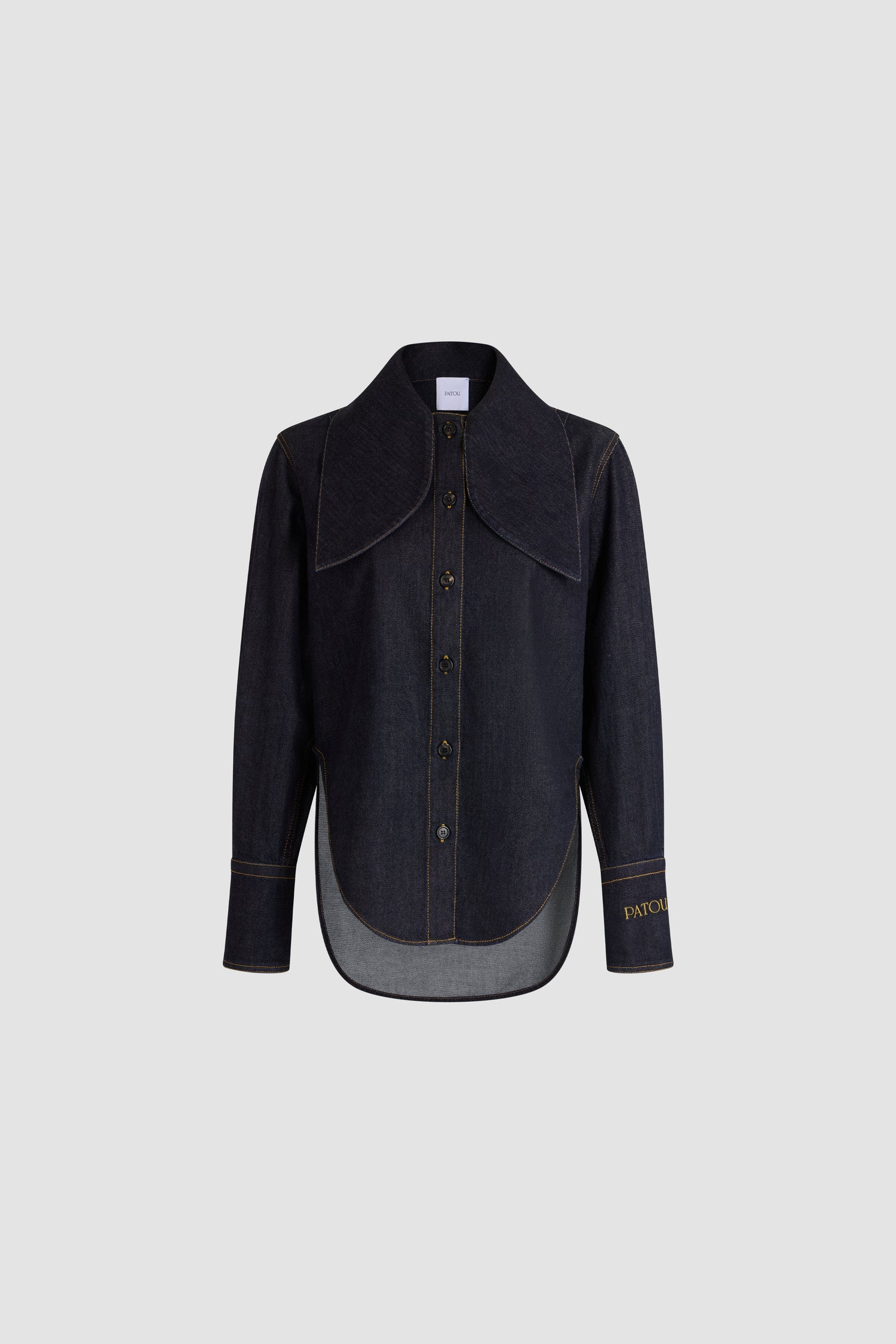 Patou BL066 Chemise Denim Coton Blue Mountain Rodeo