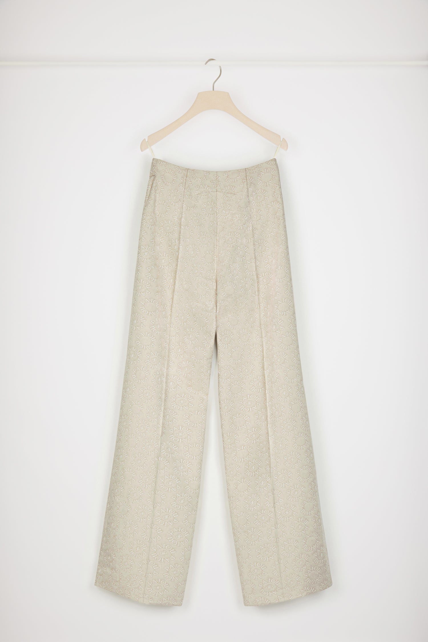 Patou TR002 pantalon Medallion jacquard coton bio