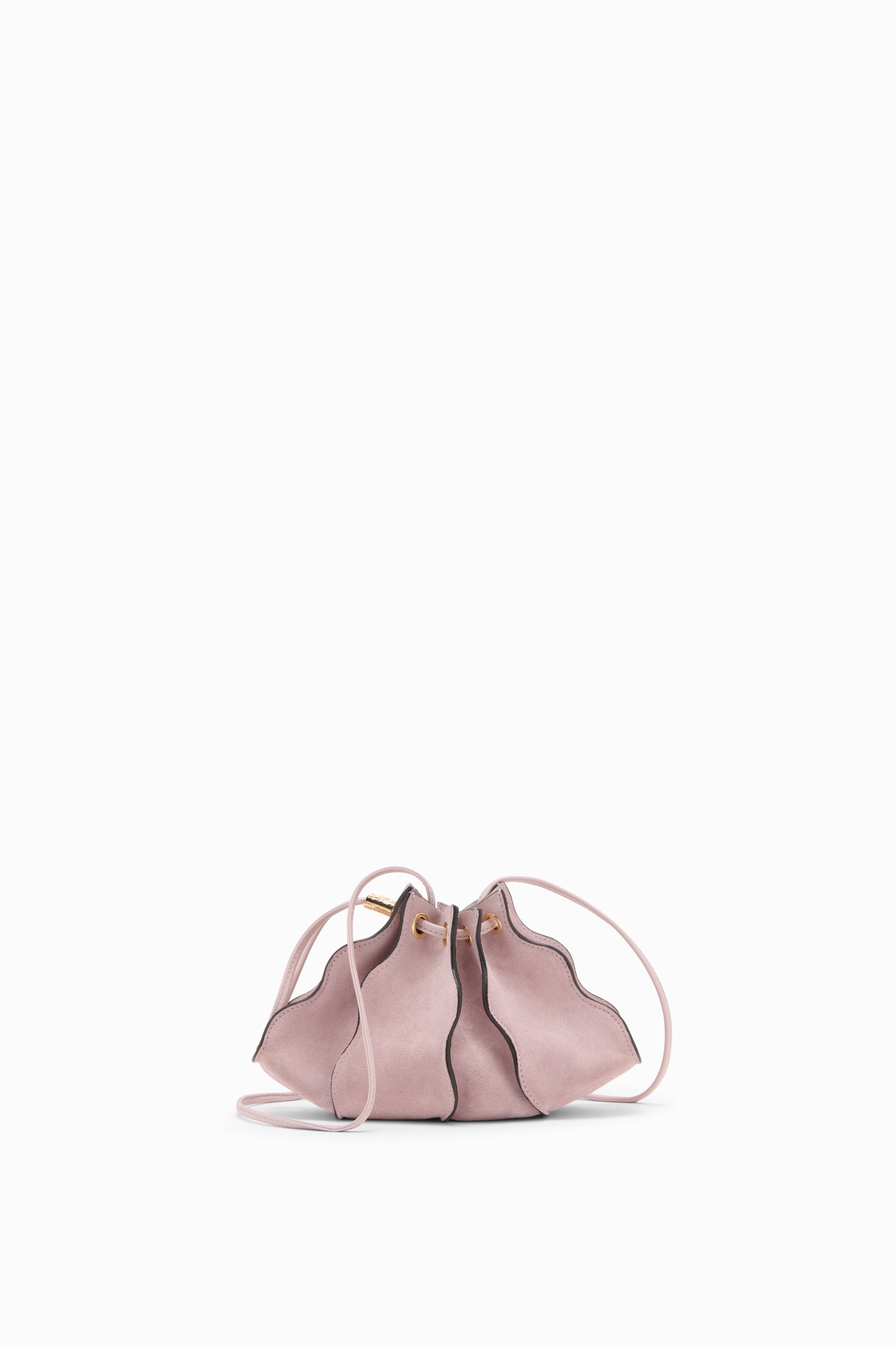 Ulla Johnson Adria petit sac bandoulière lilas suède