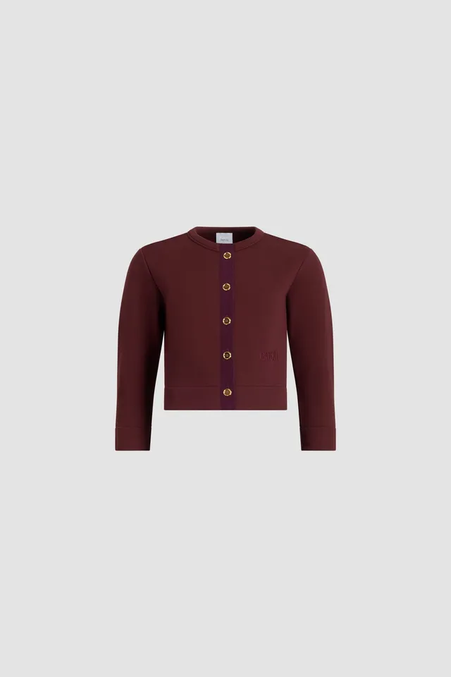 Patou JE1959995316R cardigan coton syrah XS-XL