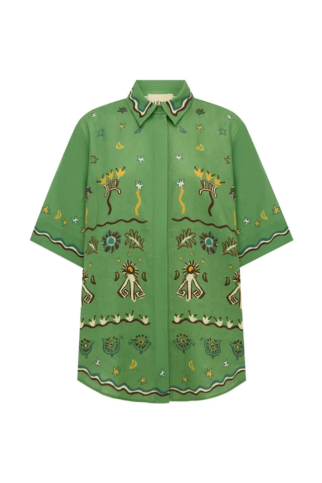 Alemais Sun Dancer chemise lin européen ample